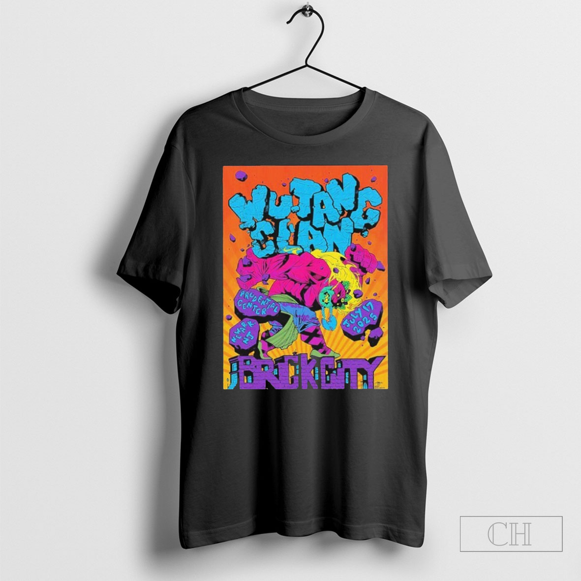 Wu Tang Clan Newark New Jersey 2025 At Prudential Center On July 17 2025 Brick City Marvel Comic Hulk Annual 1 T Shirt