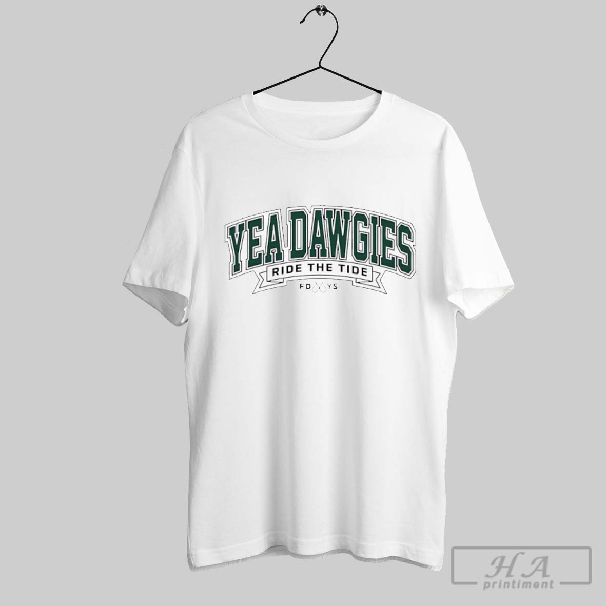 Yea Dawgies Ride The Tide Shirt