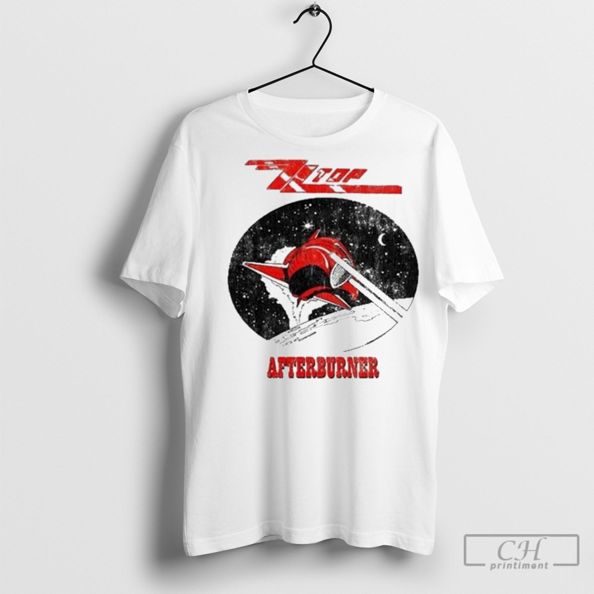 Zz Top Afterburner Illustrated T Shirt