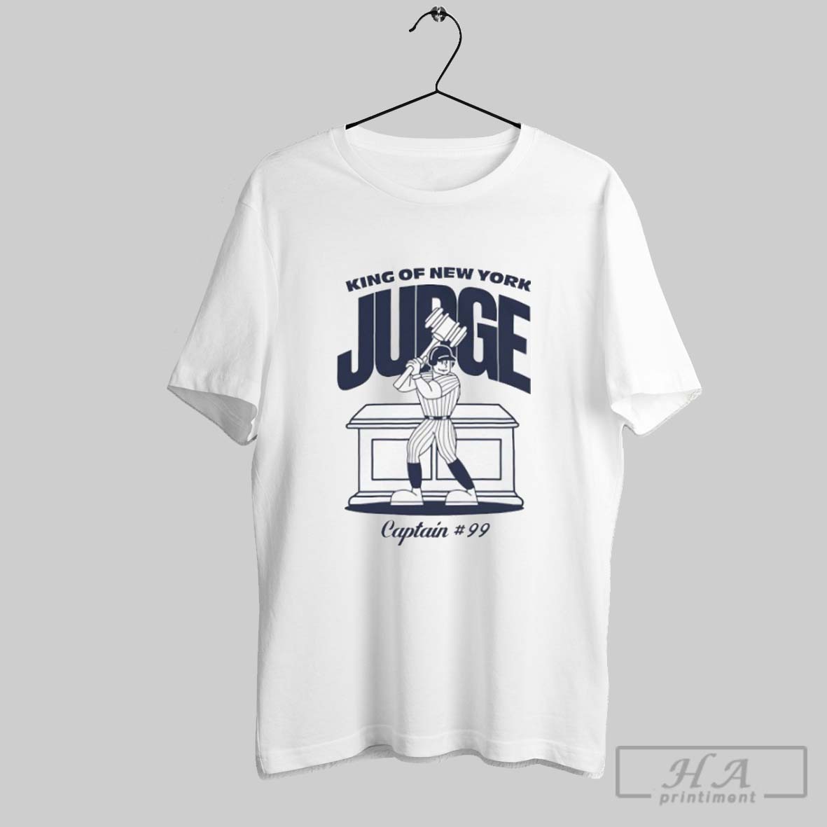 Aaron Judge King Of The New York Yankees Captain T Shirts