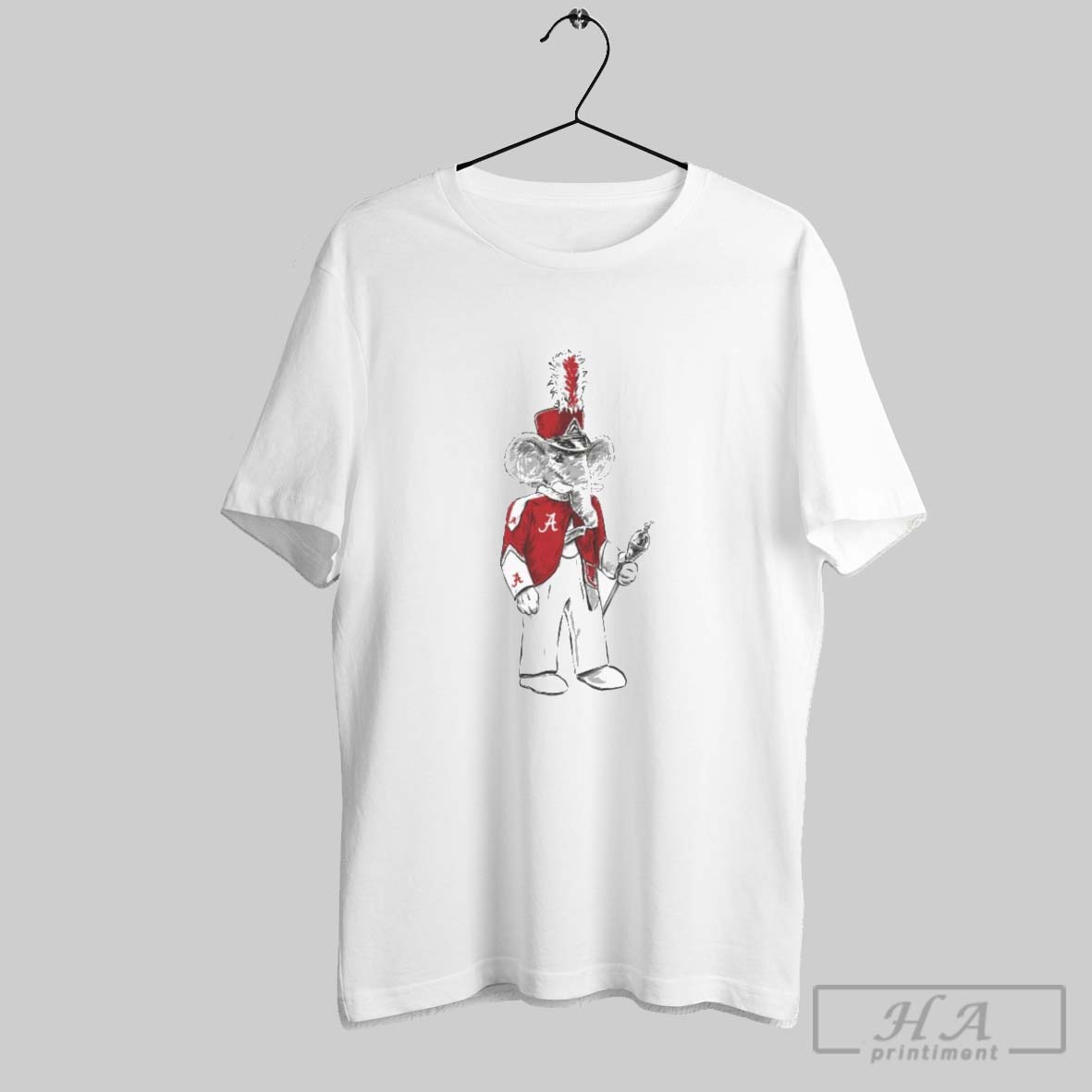 Alabama Crimson Tide Big Al Drum Major Mascot T Shirts