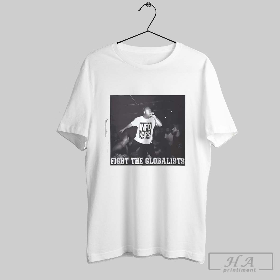 Alex Jones Infowars Fight The Globalists Shirt
