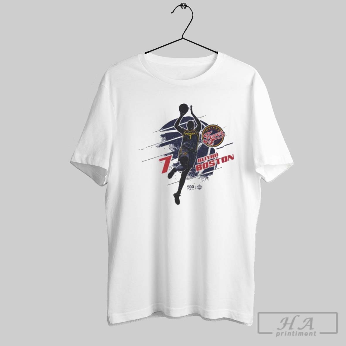 Aliyah Boston Indiana Fever Silhouette Shirt
