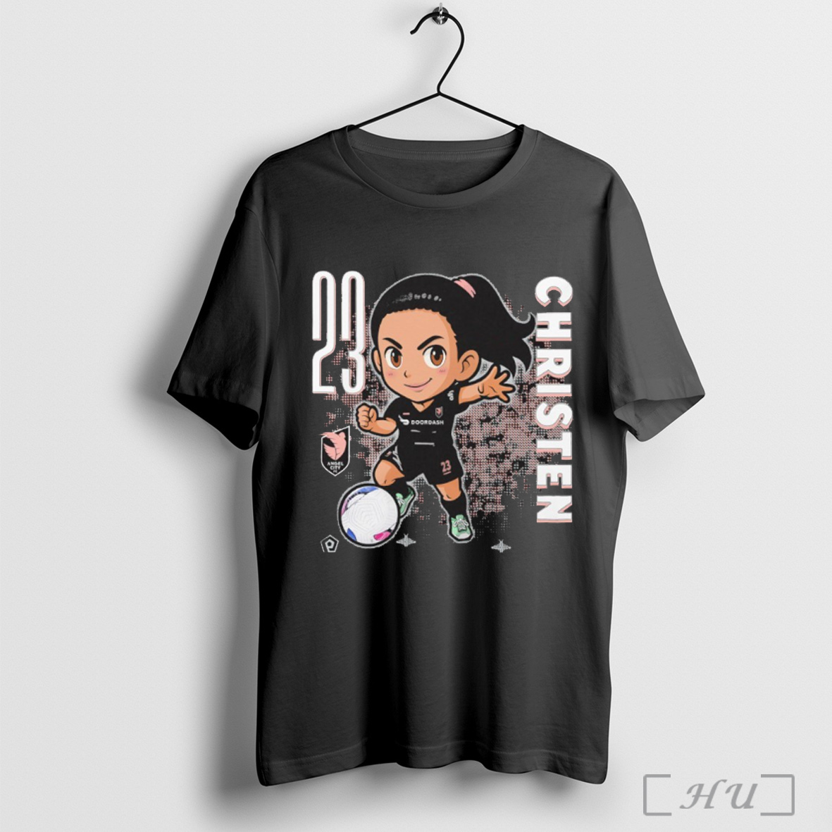 Angel City Fc Christen Press Caricature T Shirt Sweatshirt