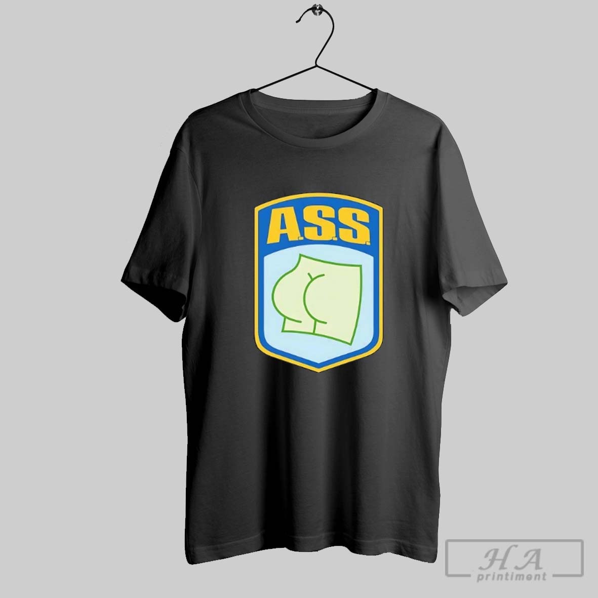 Assmaster Ass Bassmaster Parody Shirt