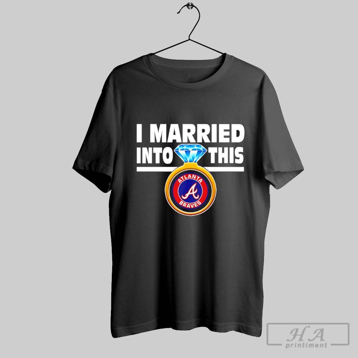 Atlanta Braves I Married Into This Shirt