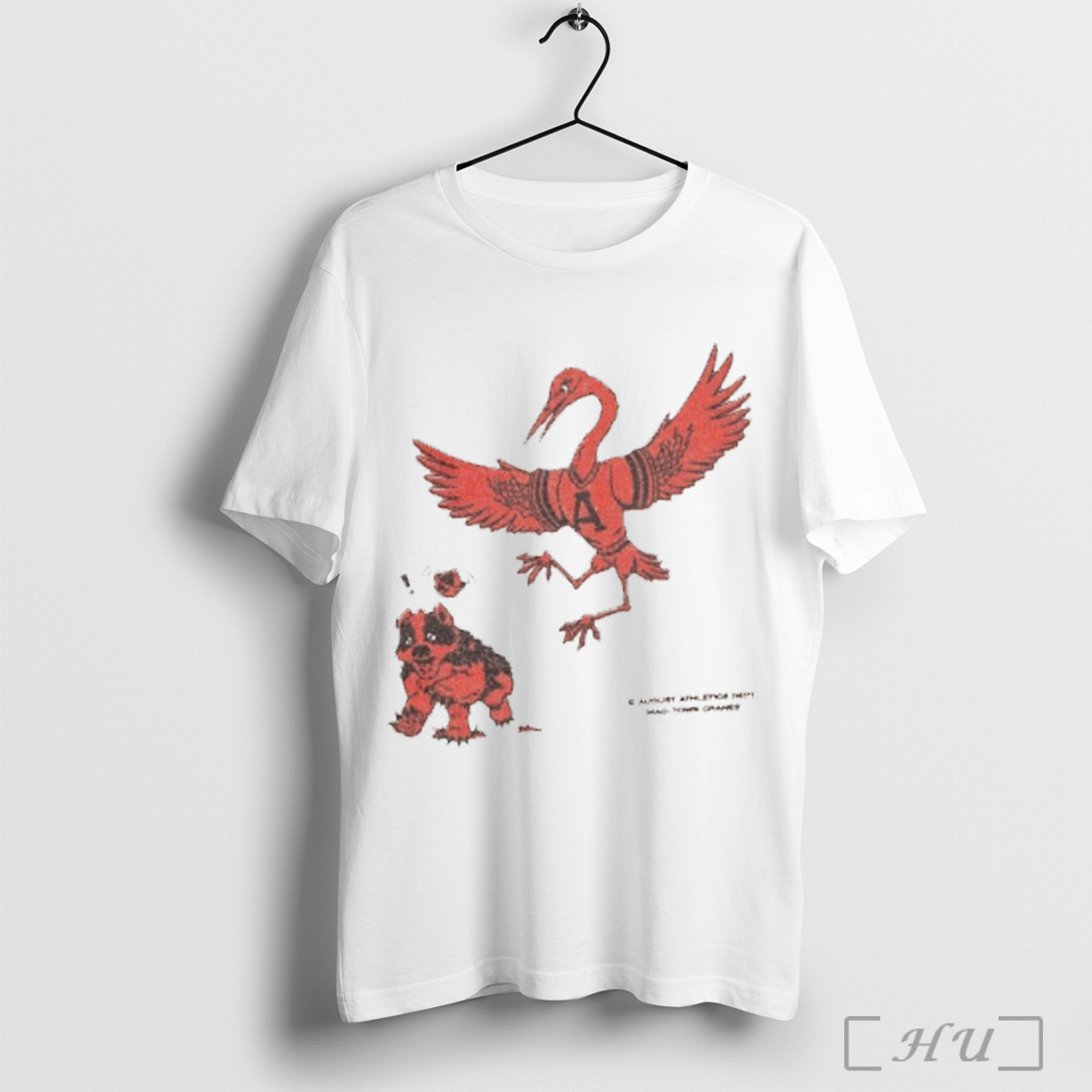 August Battlin Mad Town Cranes Mascots T Shirt Sweatshirt