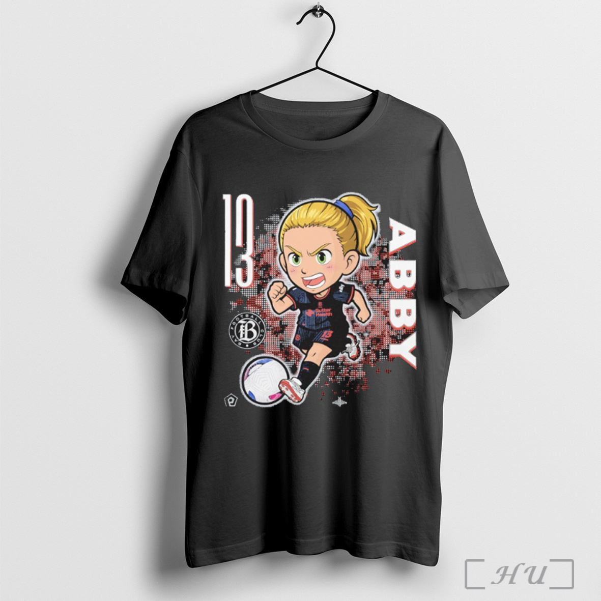 Bay Fc Abby Dahlkemper Chibi Caricature T Shirt Sweatshirt