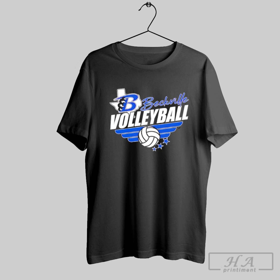 Beckville Volleyball Logo Shirt