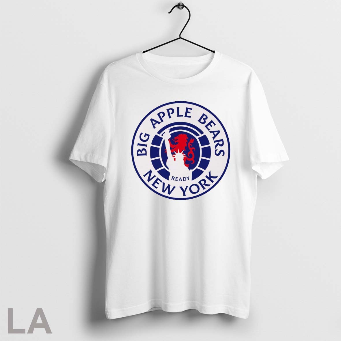 Big Apple Bears Rangers Supporters Club In New York City Ready Logo 2025 T Shirt