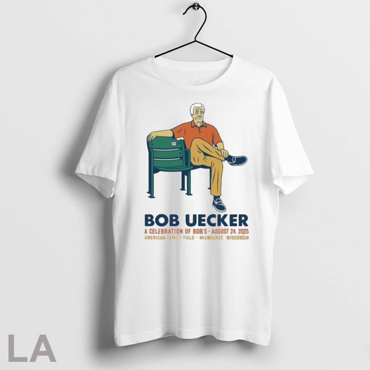Bob Uecker Celebration Of Life Milwaukee Brewers Legend T Shirts