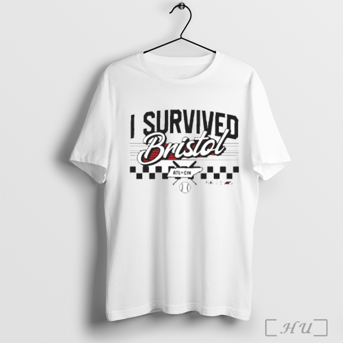 Braves Vs Reds I Survived Bristol T Shirt Sweatshirt
