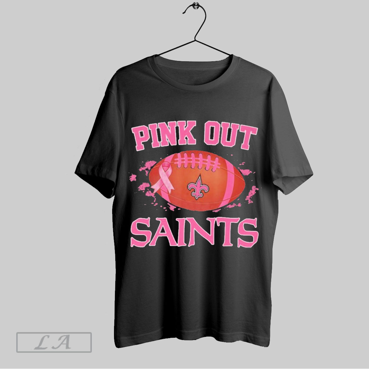 Breast Cancer Pink Out New Orleans Saints Shirt