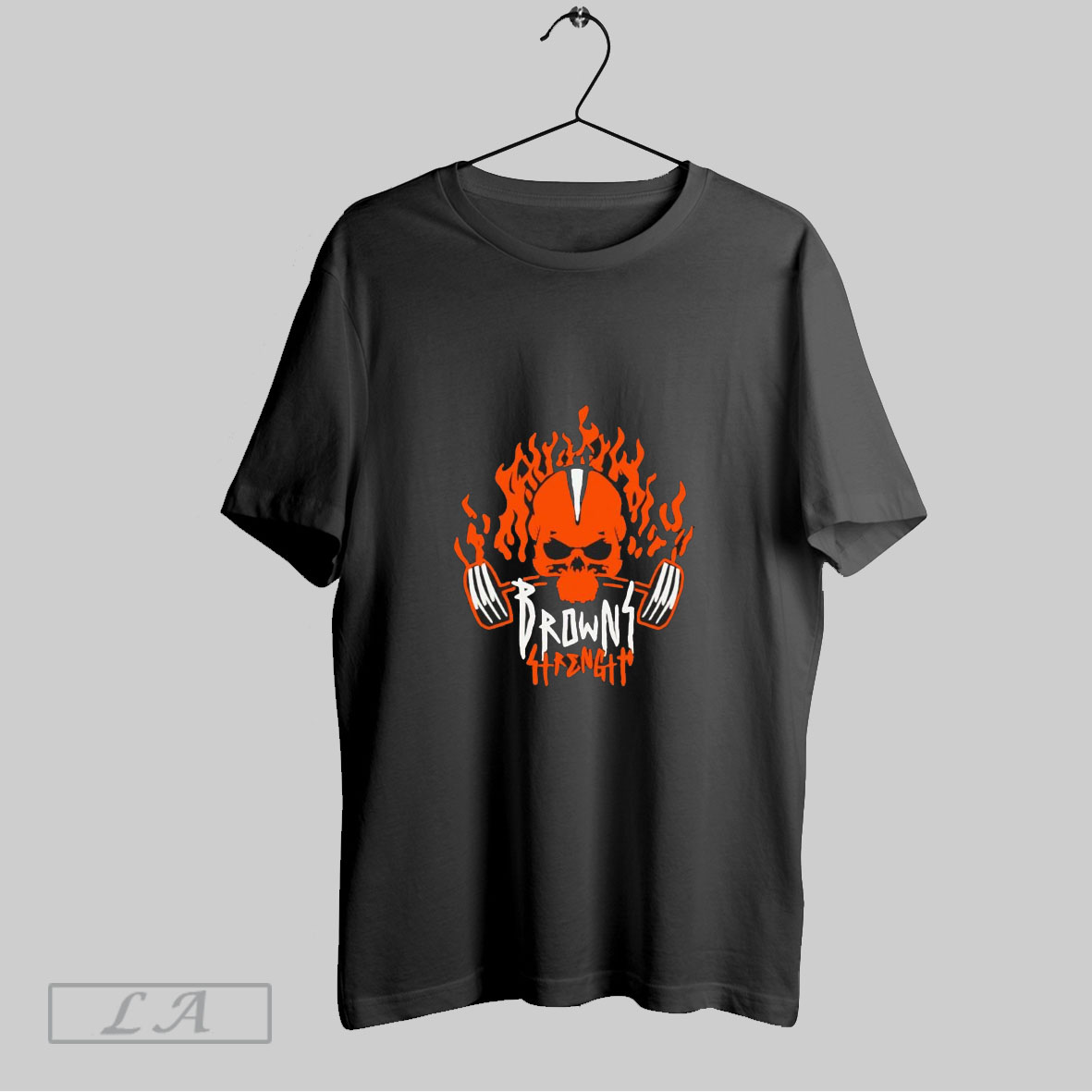Browns Strength Cleveland Browns Skull Shirt
