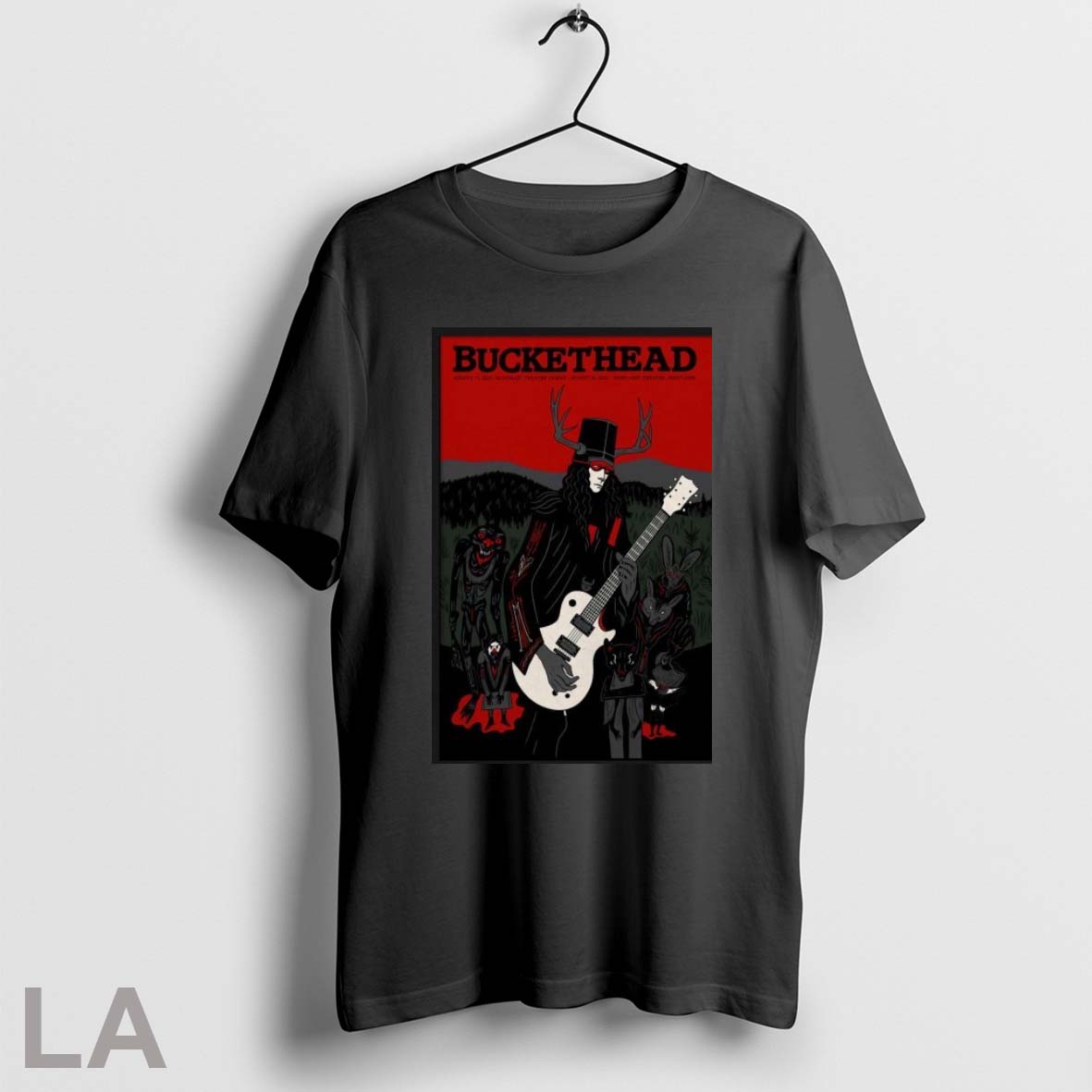Buckethead Aug 15 Eugene Oregon Aug 16 Roseland Theater Portland 2025 T Shirts