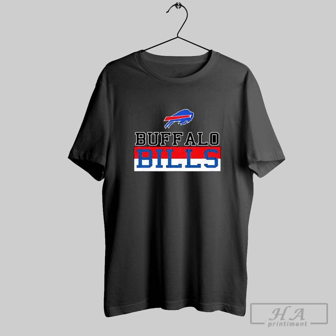 Buffalo Bills Reversible Wordmark Crew Shirt