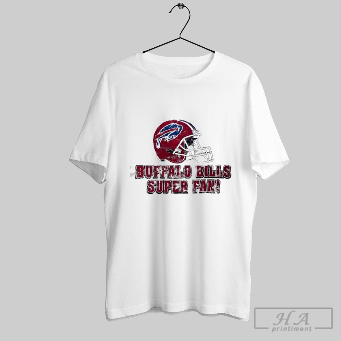 Buffalo Bills Super Fan Football Helmet Shirt