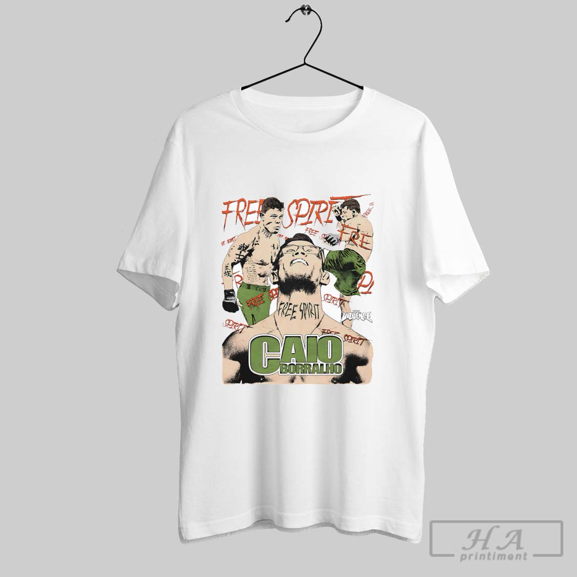 Caio Borralho Free Spirit Shirt Hoodie Sweater Longsleeve And V Neck T Shirt