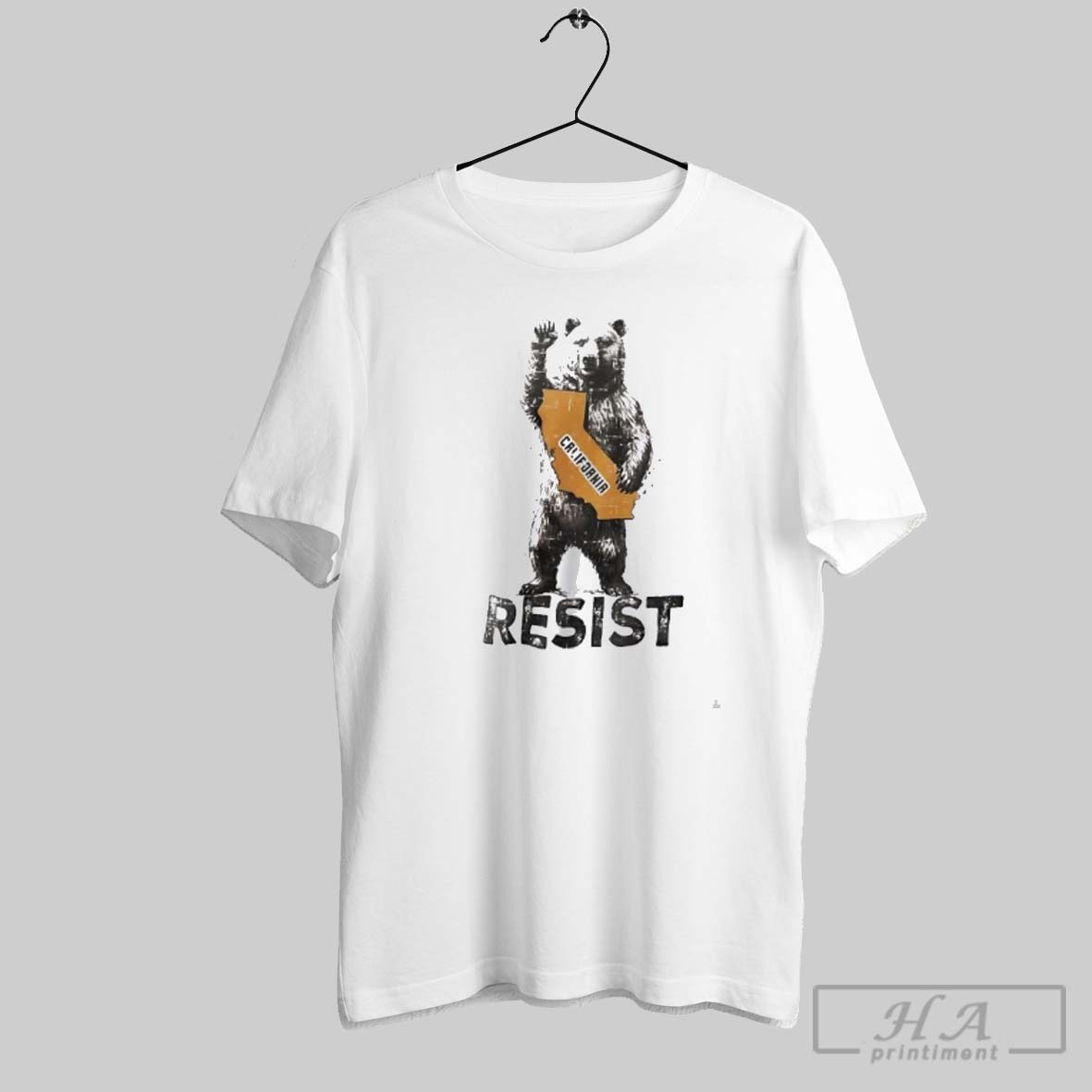 California Bear Resist Anti Trump Shirt