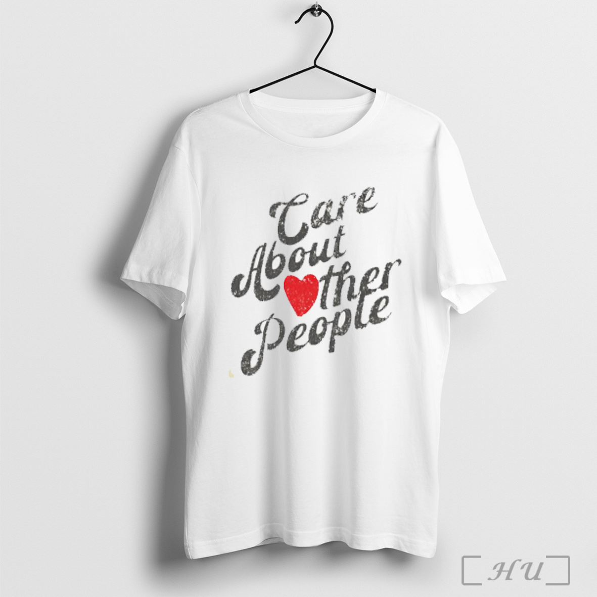 Care About Other People Retro 70s Style T Shirt Sweatshirt
