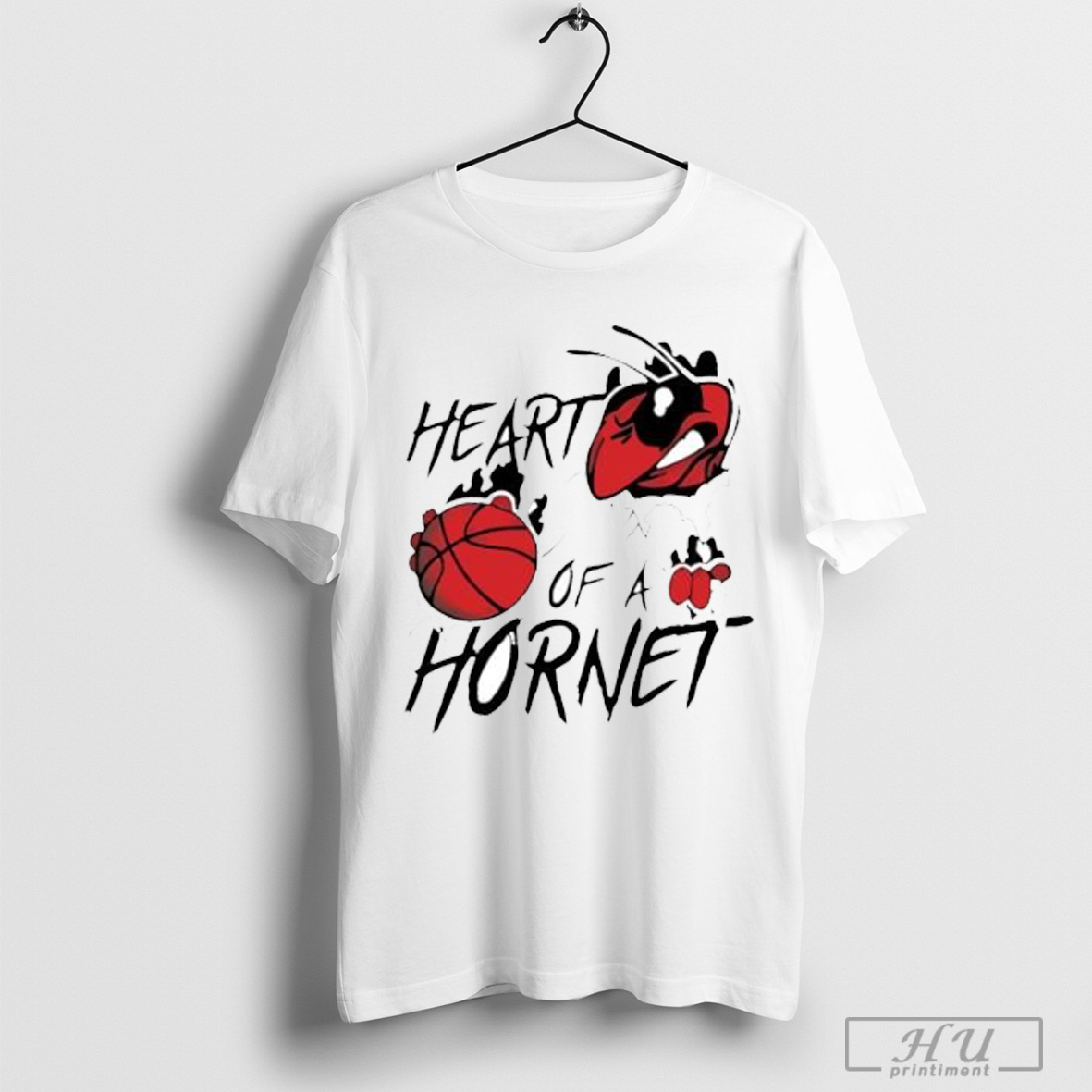Charlotte Hornets Heart Of A Hornet T Shirt Sweatshirt