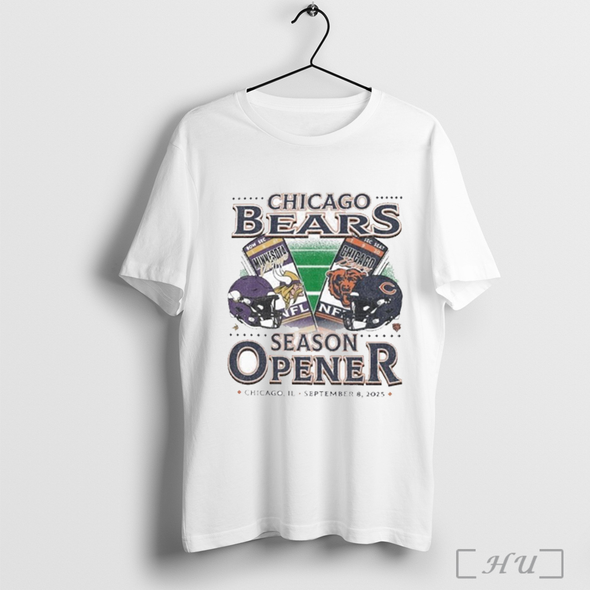Chicago Bears Vs Minnesota Vikings 2025 Nfl Season Opener Matchup T Shirt Sweatshirt