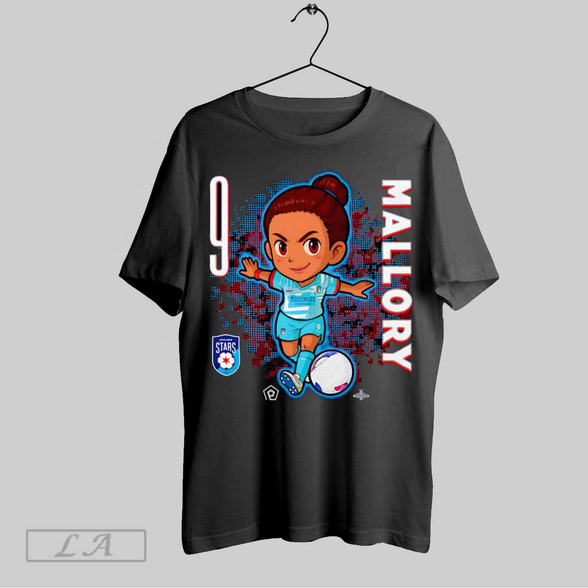 Chicago Stars Mallory Swanson Chibi Cartoon Shirt T Shirt
