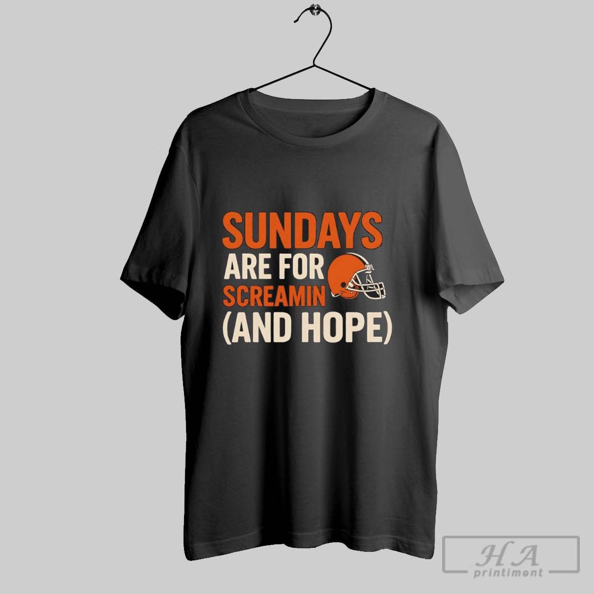 Cleveland Football Sundays Are For Screaming Funny Shirt