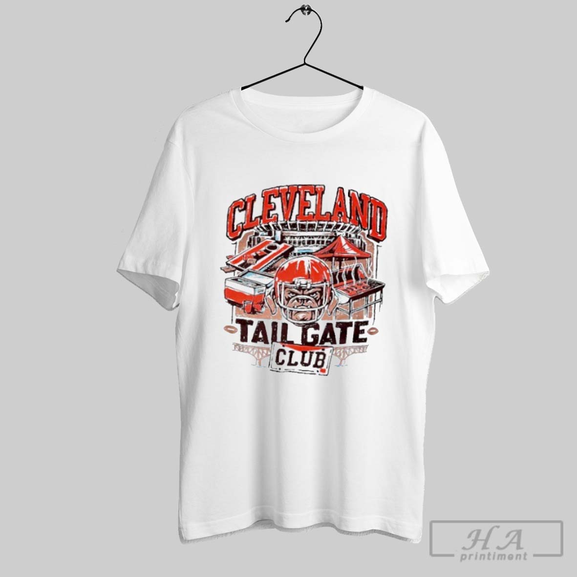 Cleveland Tailgate Club Bulldog Cleveland Browns Shirt