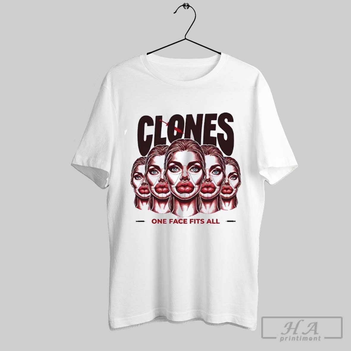 Clones One Face Fits All Shirt