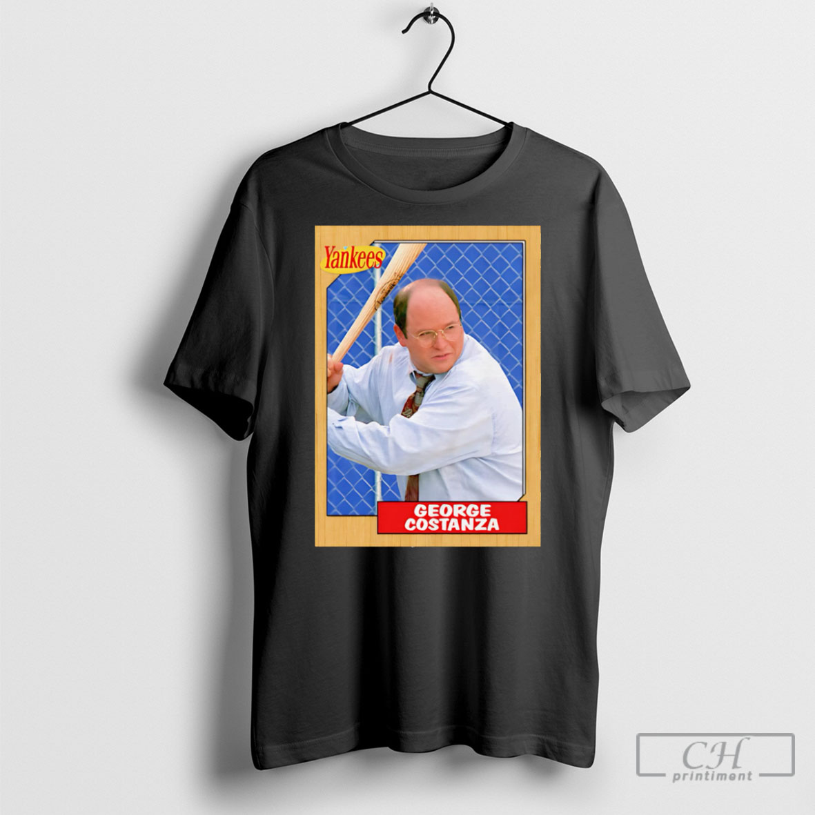 Costanza Baseball Card Sweater Tee Shirt