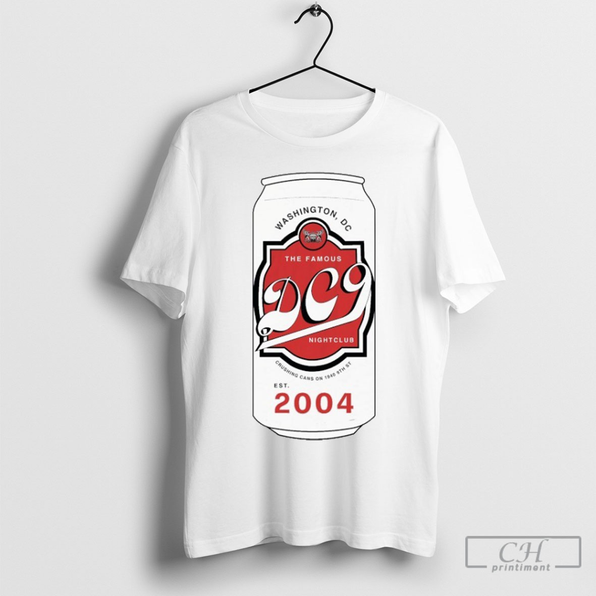 Dc9 Washington Dc Crushing Cans T Shirt