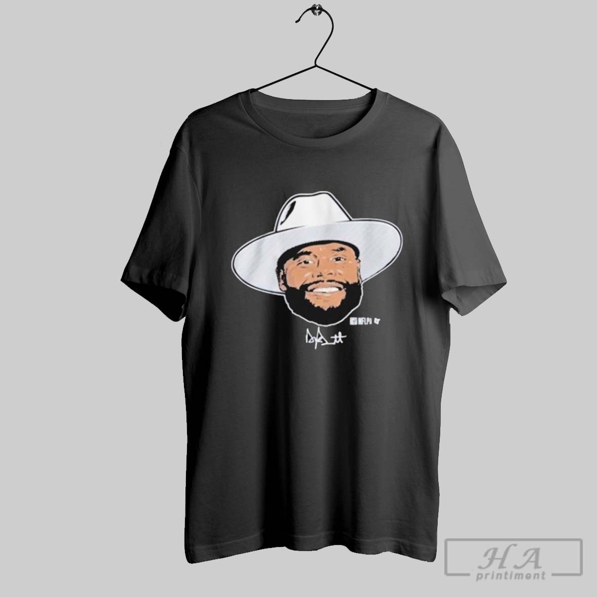 Dak Prescott Swag Head Dallas Cowboys Samantha T Shirts