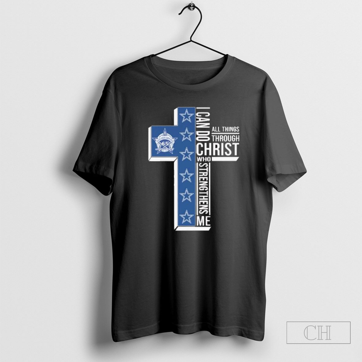 Dallas Cowboys 65th Anniversary I Can Do All Things Through Christ Who Strengthens Me Shirt