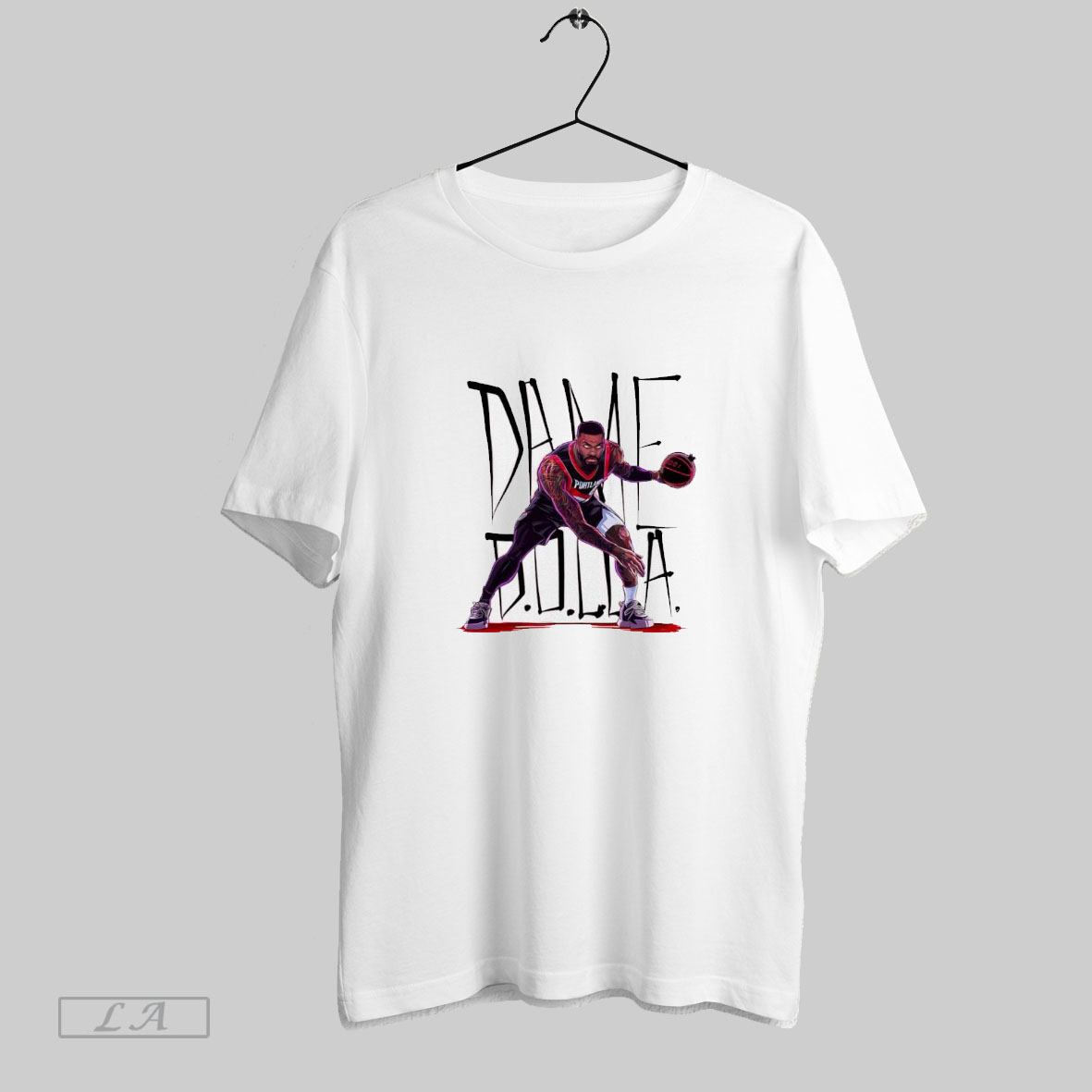 Damian Lillard Basketball Dame Time Superstar Moment Graphic Shirt