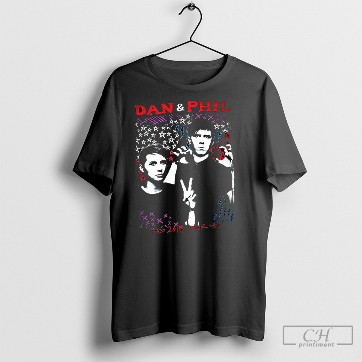 Dan And Phil 2015 Tour Shirt Tee