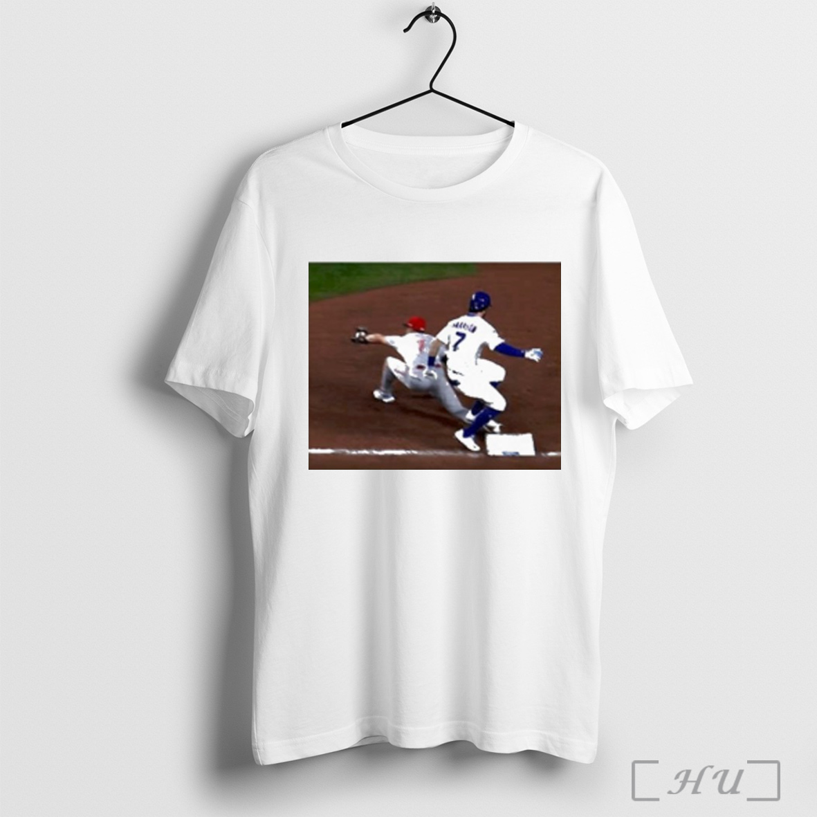 Dansby Swanson Mis Stepped First Base T Shirt Sweatshirt