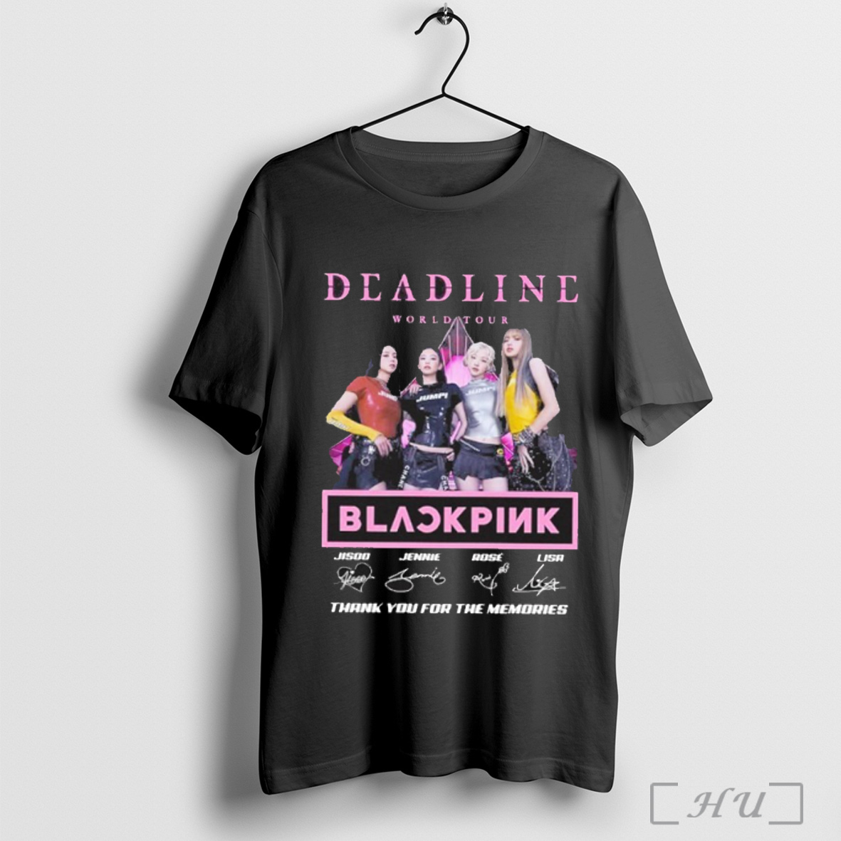 Deadline World Tour Blackpink Thank You For The Memories T Shirt Sweatshirt