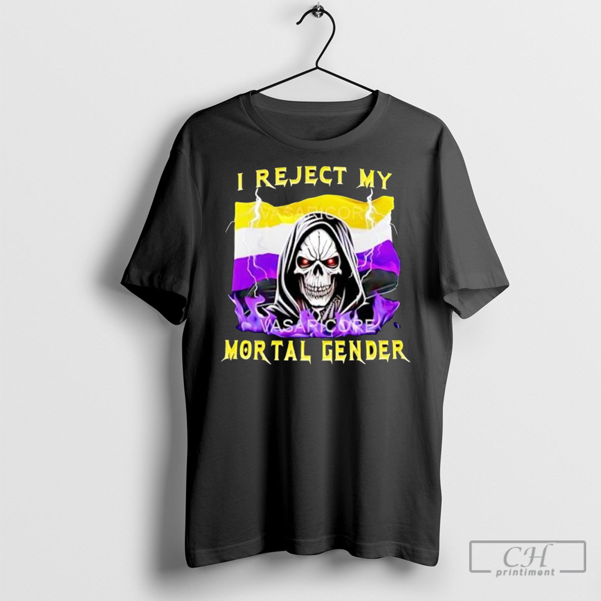 Death I Reject My Mortal Gender Shirts Hoodie