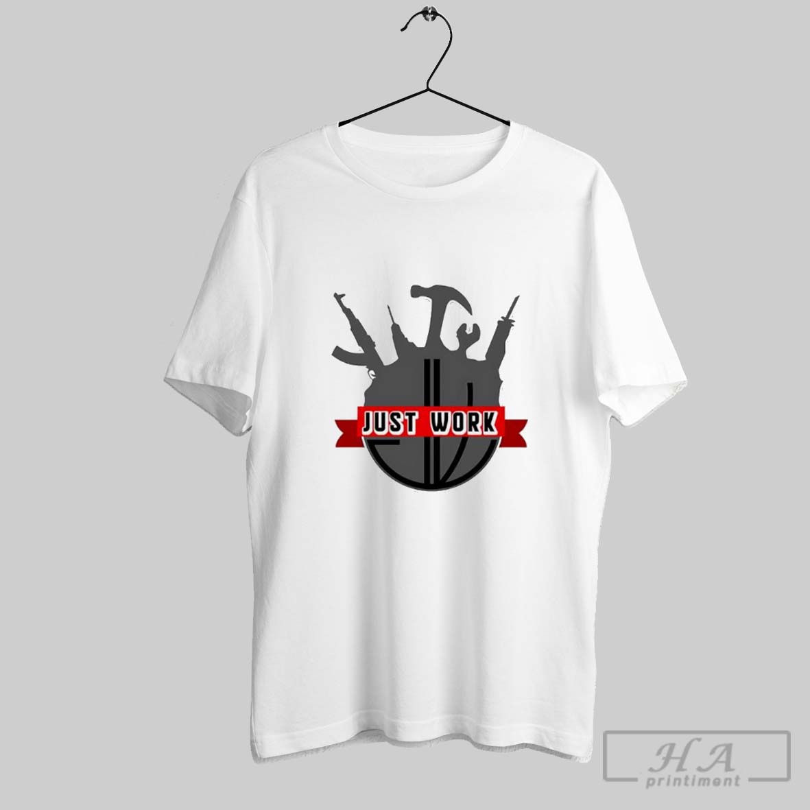 Do It With Dan Just Work Logo Shirts