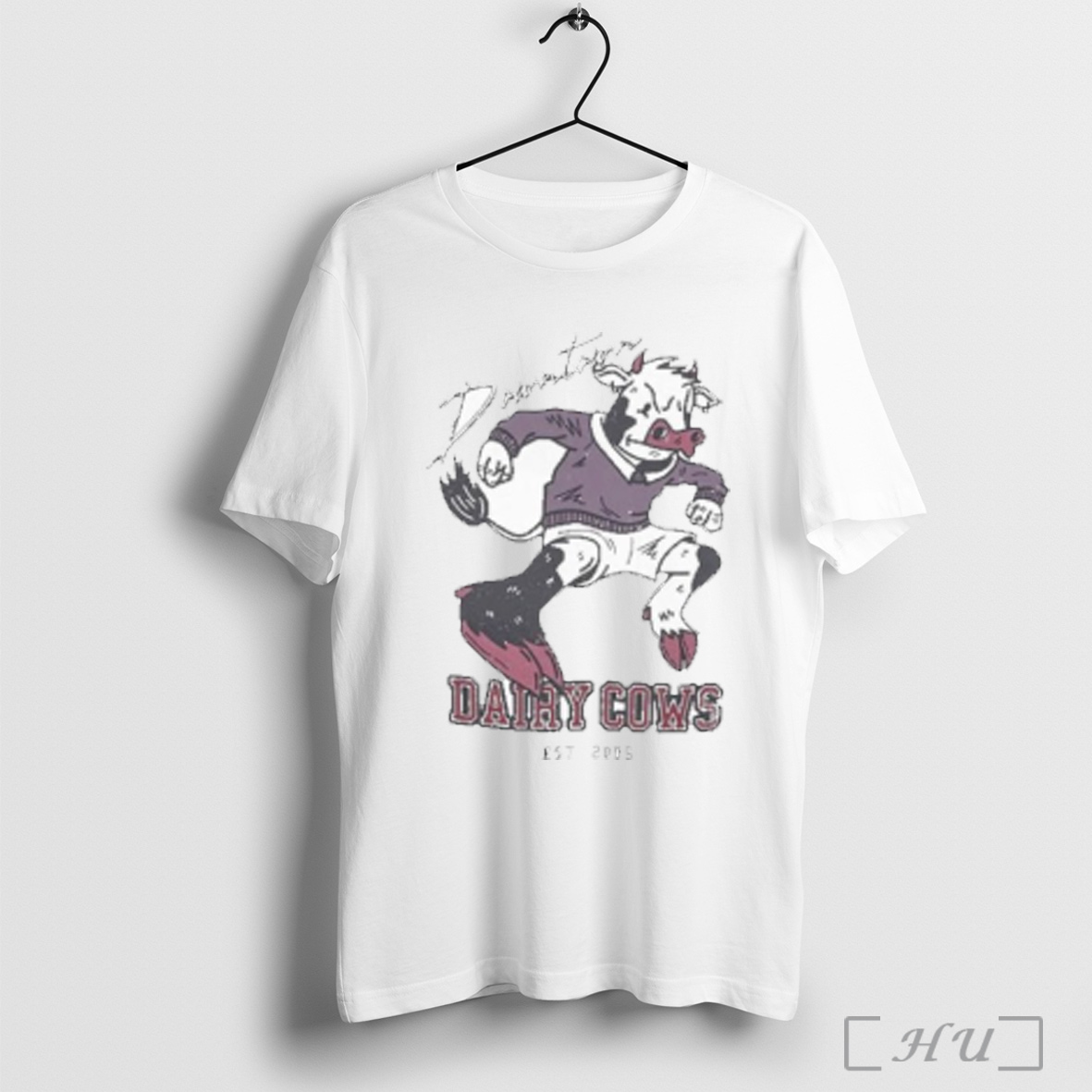 Downtown Dairy Cows Est 2005 T Shirt Sweatshirt