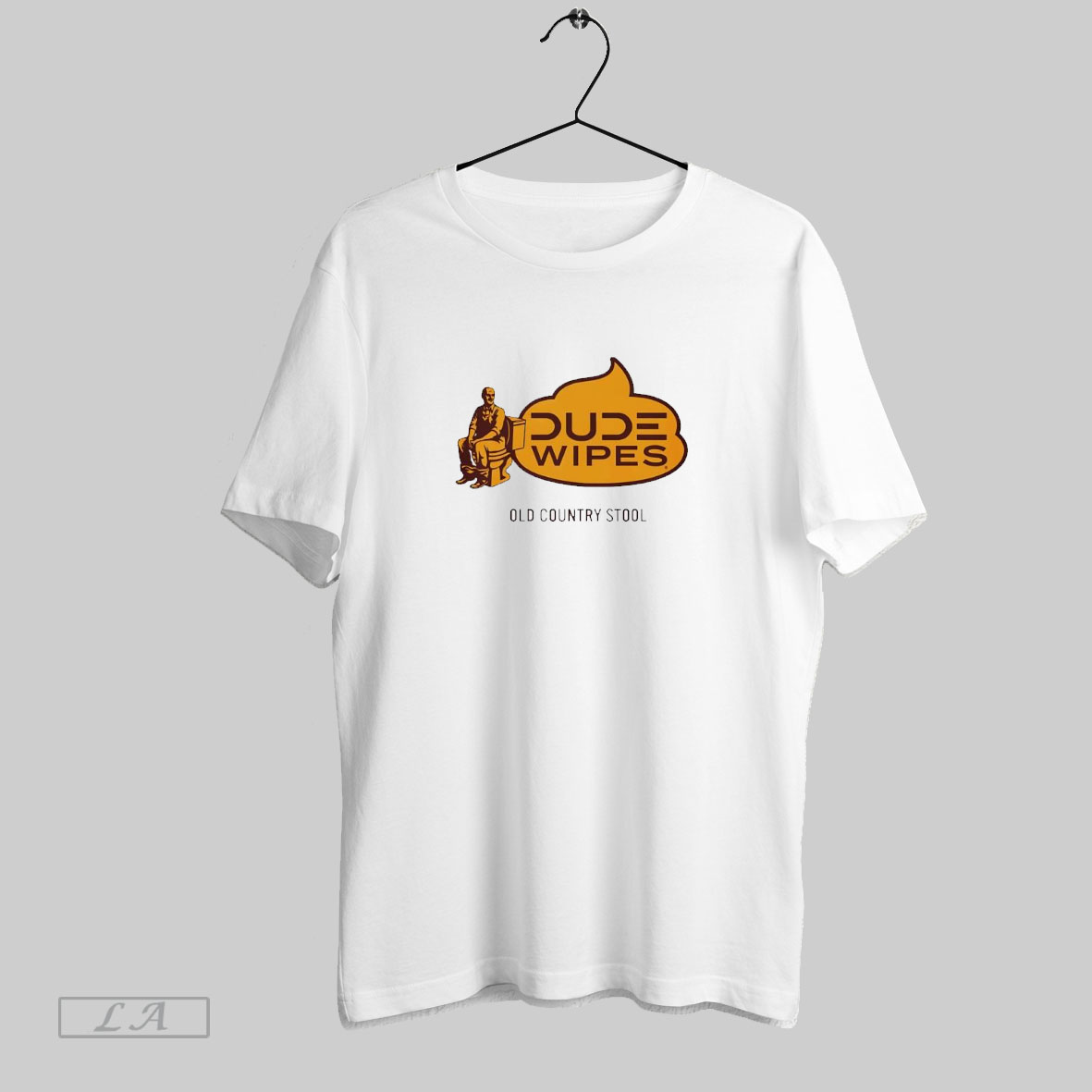 Dude Wipes Old Country Stool Shirt