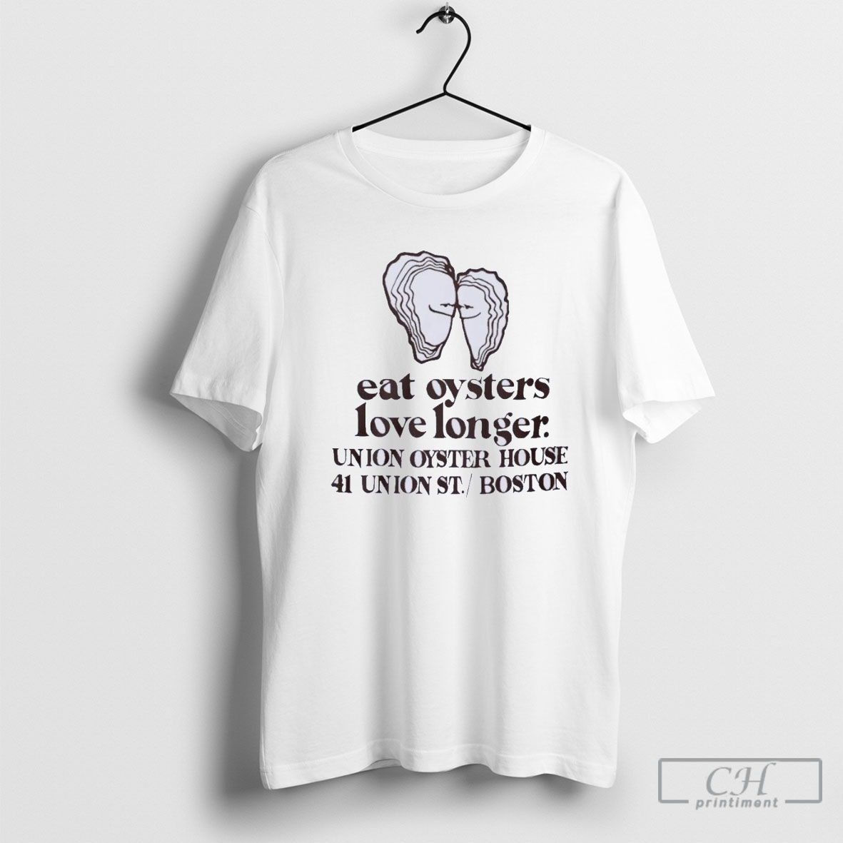 Eat Oysters Love Longer Shirts