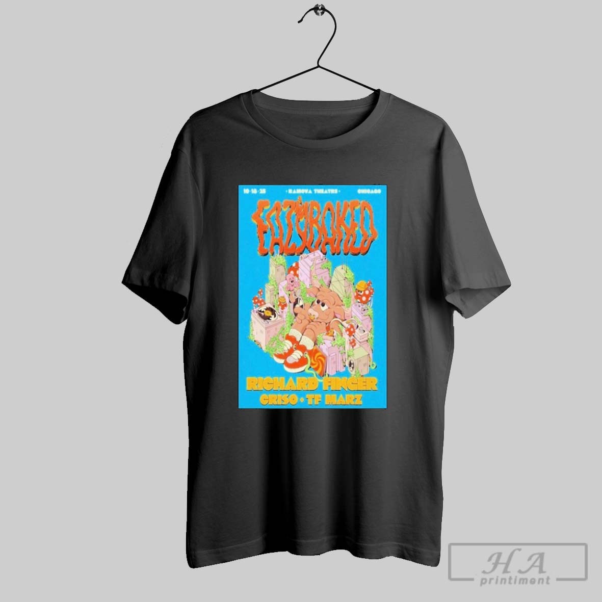 Eazy Baked Ramova Theatre In Chicago Il Oct 18 2025 T Shirts