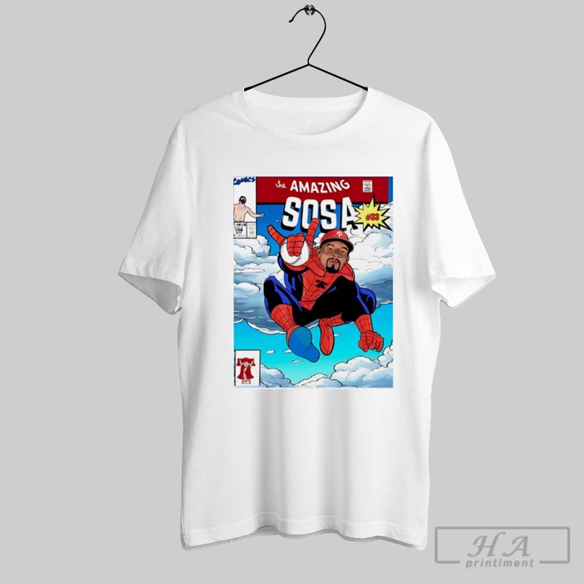 Edmundo Sosa Philadelphia Philies Baseball The Amazing Sosa Comic Style Shirt