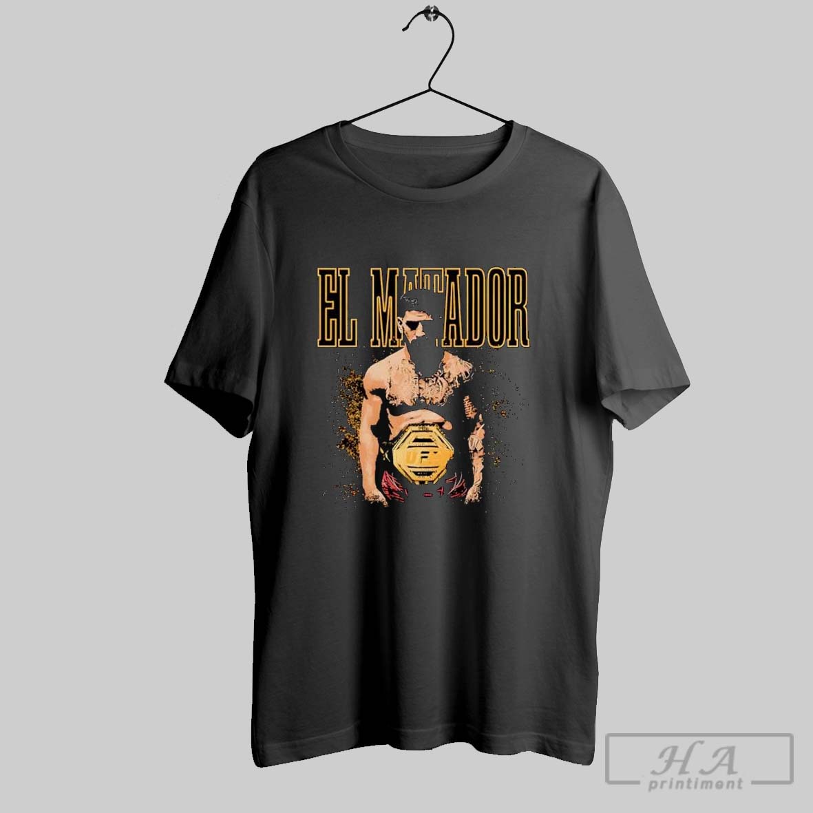 El Matador Ufc Fight Night Graphic Design Retro Shirt Hoodie Sweater Longsleeve And V Neck T Shirt