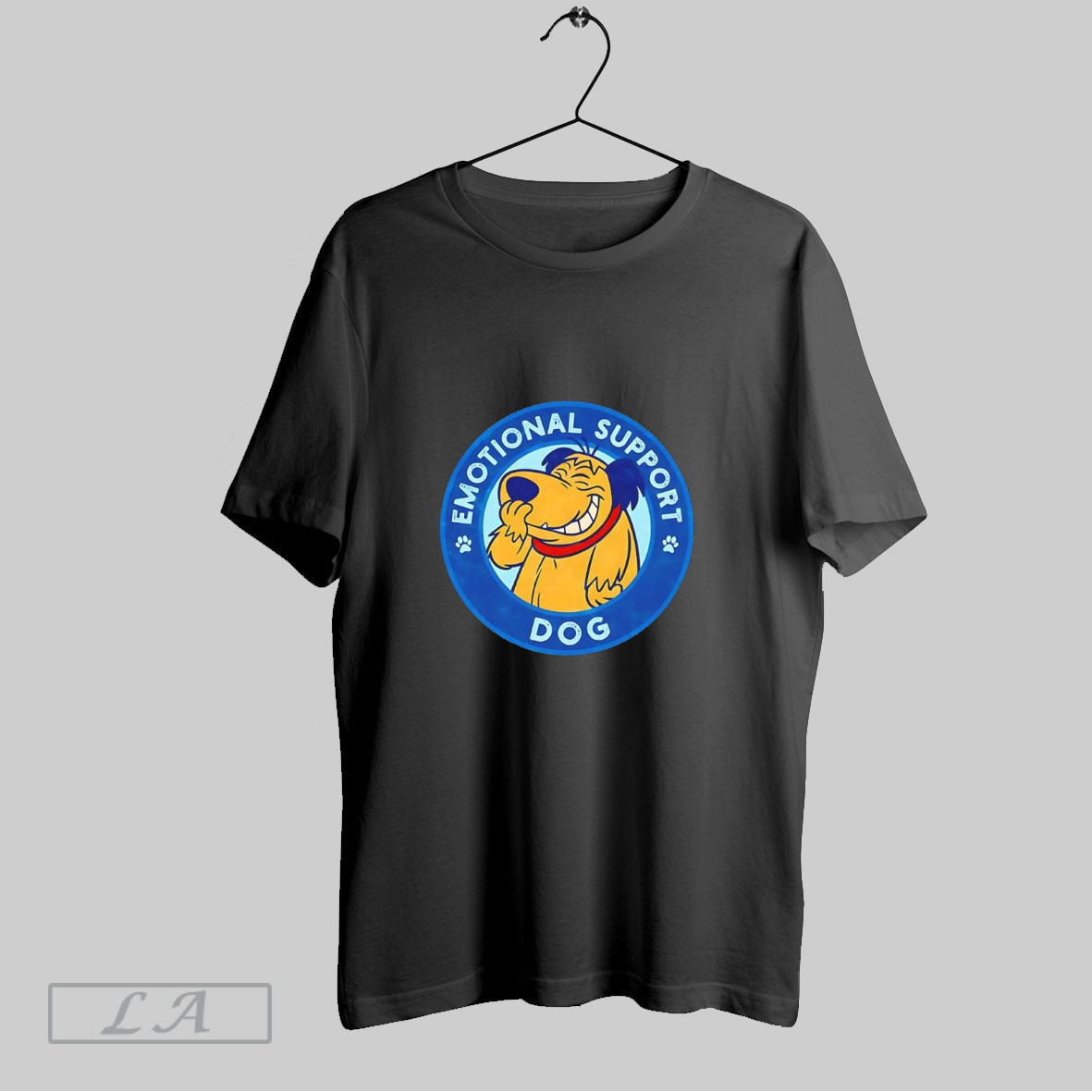 Emotional Support Dog Logo Graphic Shirt