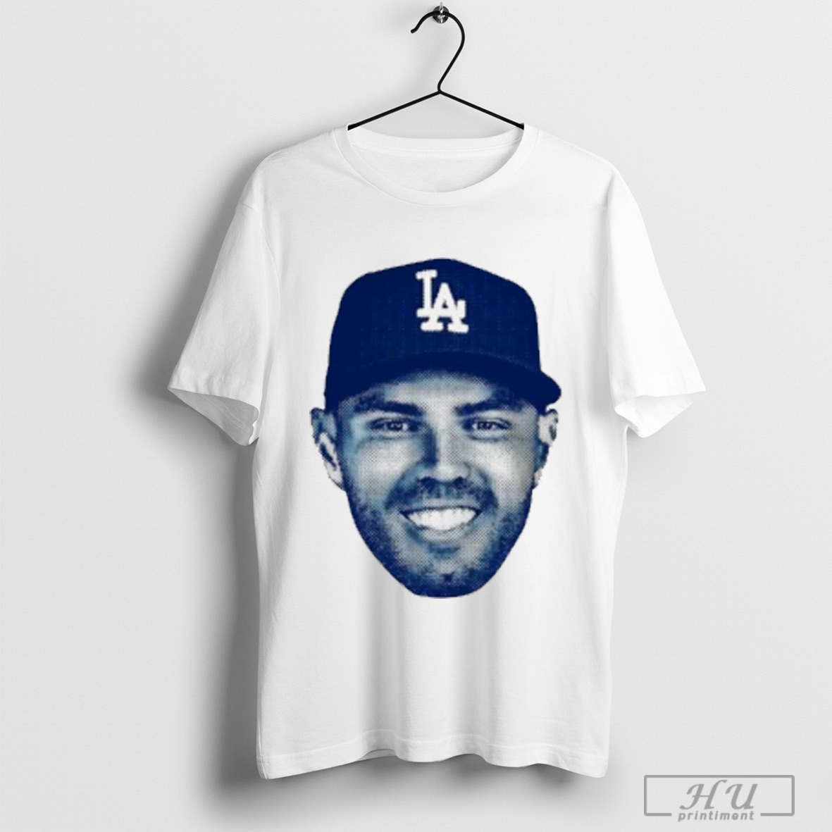 Freddie Freeman Los Angeles Dodgers Big Face T Shirt Sweatshirt
