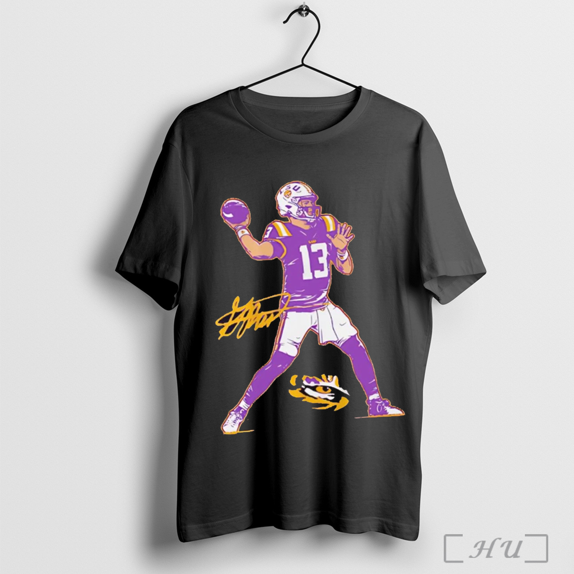 Garrett Nussmeier Superstar Pose Signature Lsu Tigers T Shirt Sweatshirt