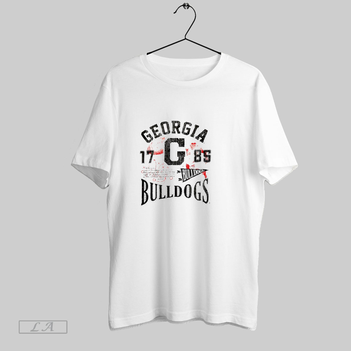 Georgia Bulldogs Football Heritage Scholar 1985 Vintage Shirt